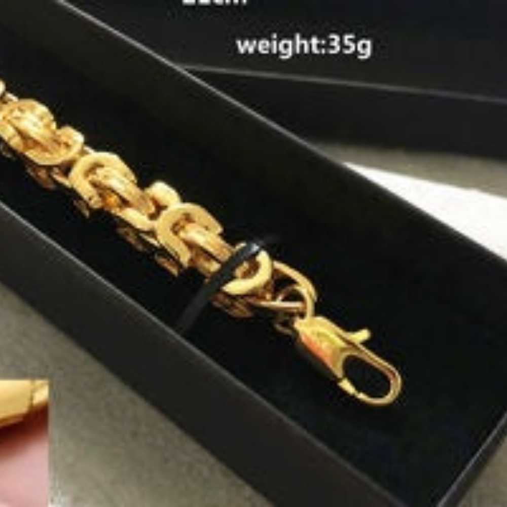 old filled 18k bracelet